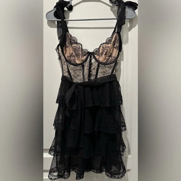 For Love & Lemons Freya Slip Dress